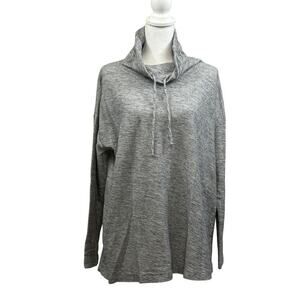 T by Talbots gray‎ sweatshirt, 1X, casual, leisure, lounge, athleisure, walking